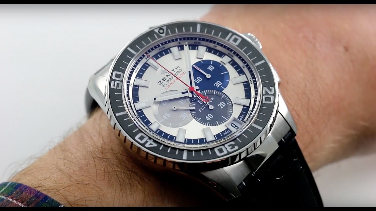Zenith El Primero Stratos Striking 10th 03.2041.4052/69.M204 Watch Review