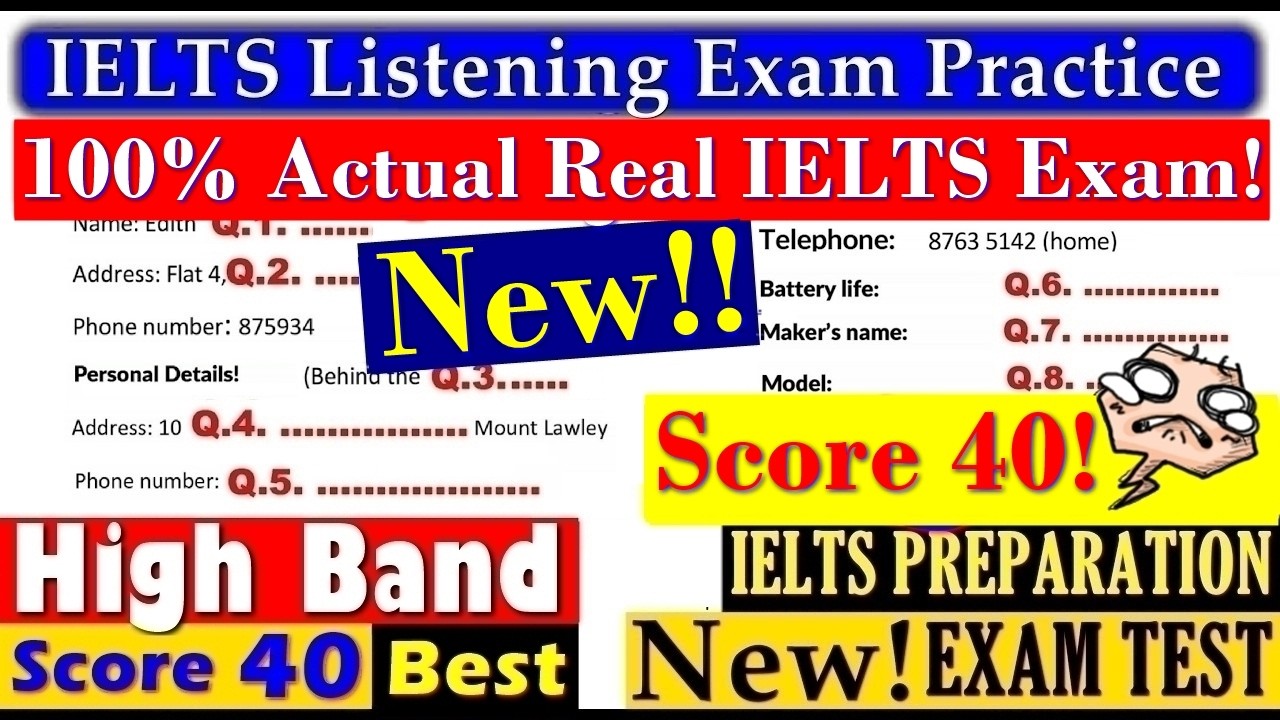 IELTS LISTENING PRACTICE TEST 2026 WITH ANSWERS | 12.06.2026
