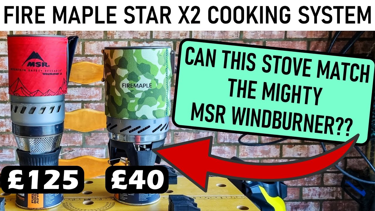 Может ли Firemaple Star X2 за 40 фунтов стерлингов конкурировать с походной горелкой MSR Windburn...