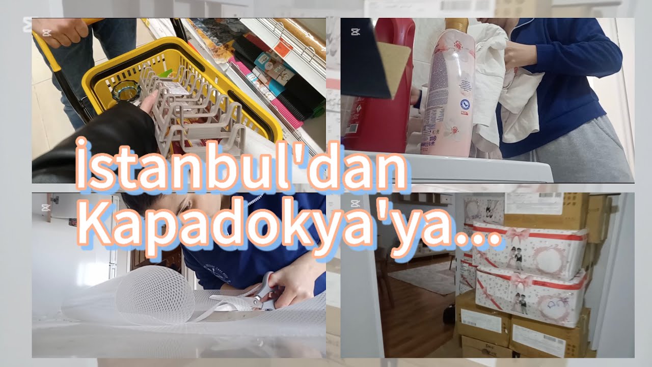 VLOG | Çeyizden Önceki Son Çıkış 👀 Mutfak Dolaplarına Raf Örtüsü Serelim! Temizlik ve Alışveriş