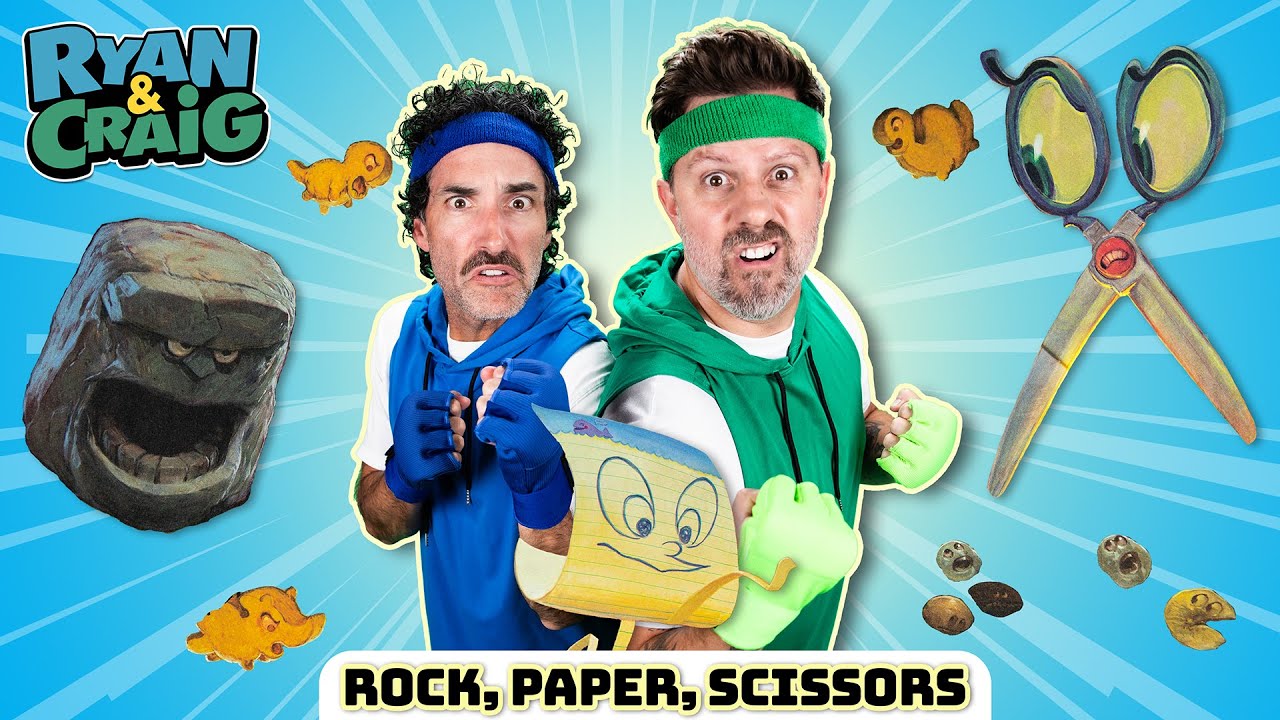 🎵 Rock, Paper, Scissors! | Hilarious Book Parody | Kids Songs & Brain Break