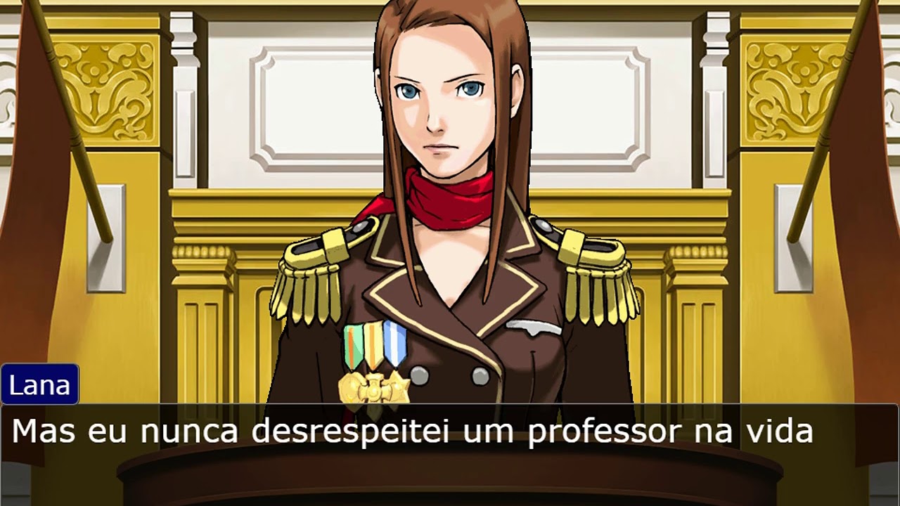 Ace Attorney mas é uma discussão fictícia que eu vi no Twitter