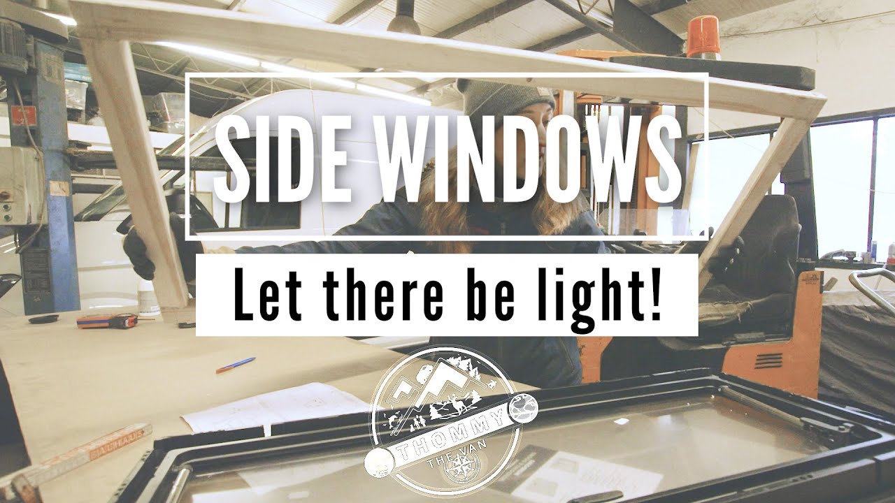 Side Window Installation Camper Van – Dometic S4 into Crafter (ENGLISH VERS./ SUBS)