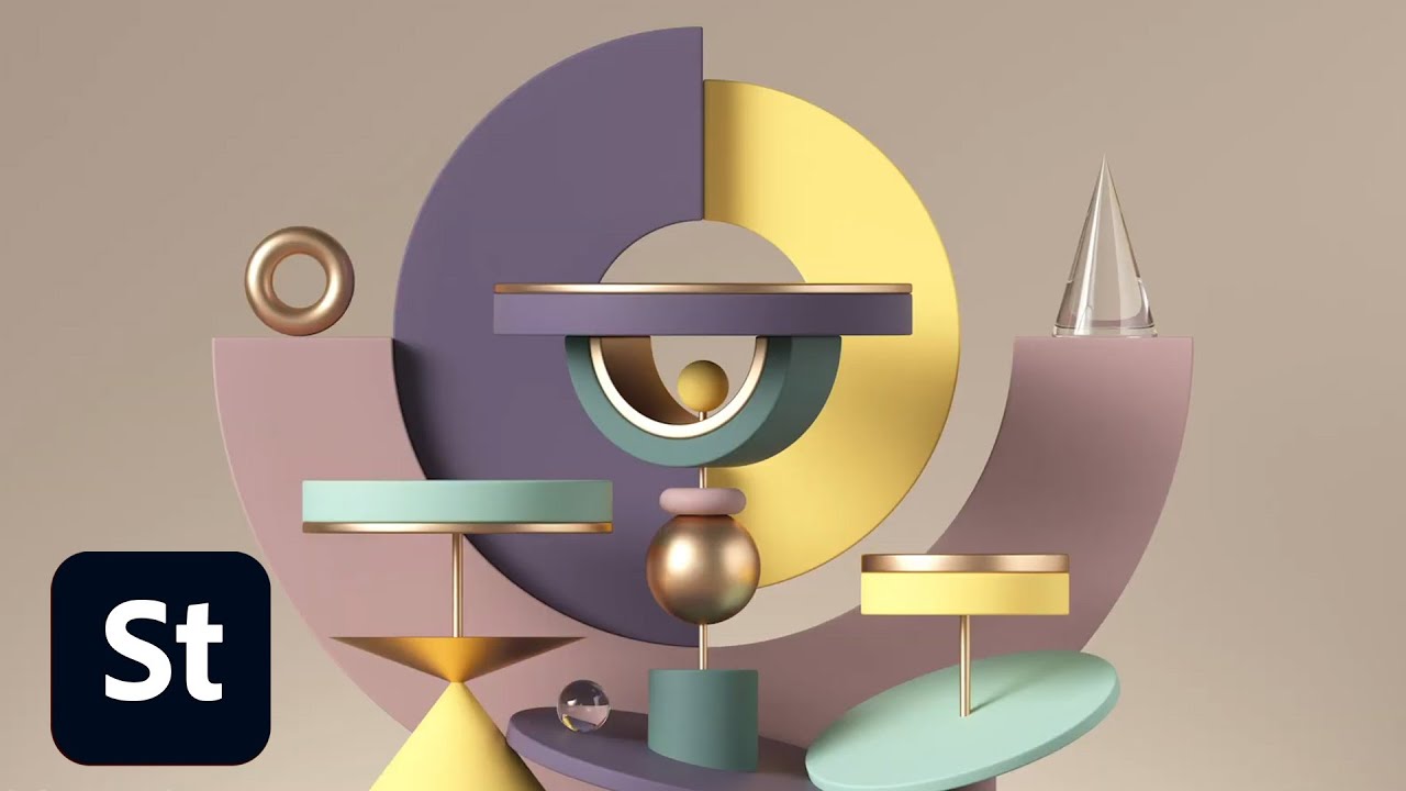 Art Deco Updates | Adobe Stock Design Trend | Creative Cloud