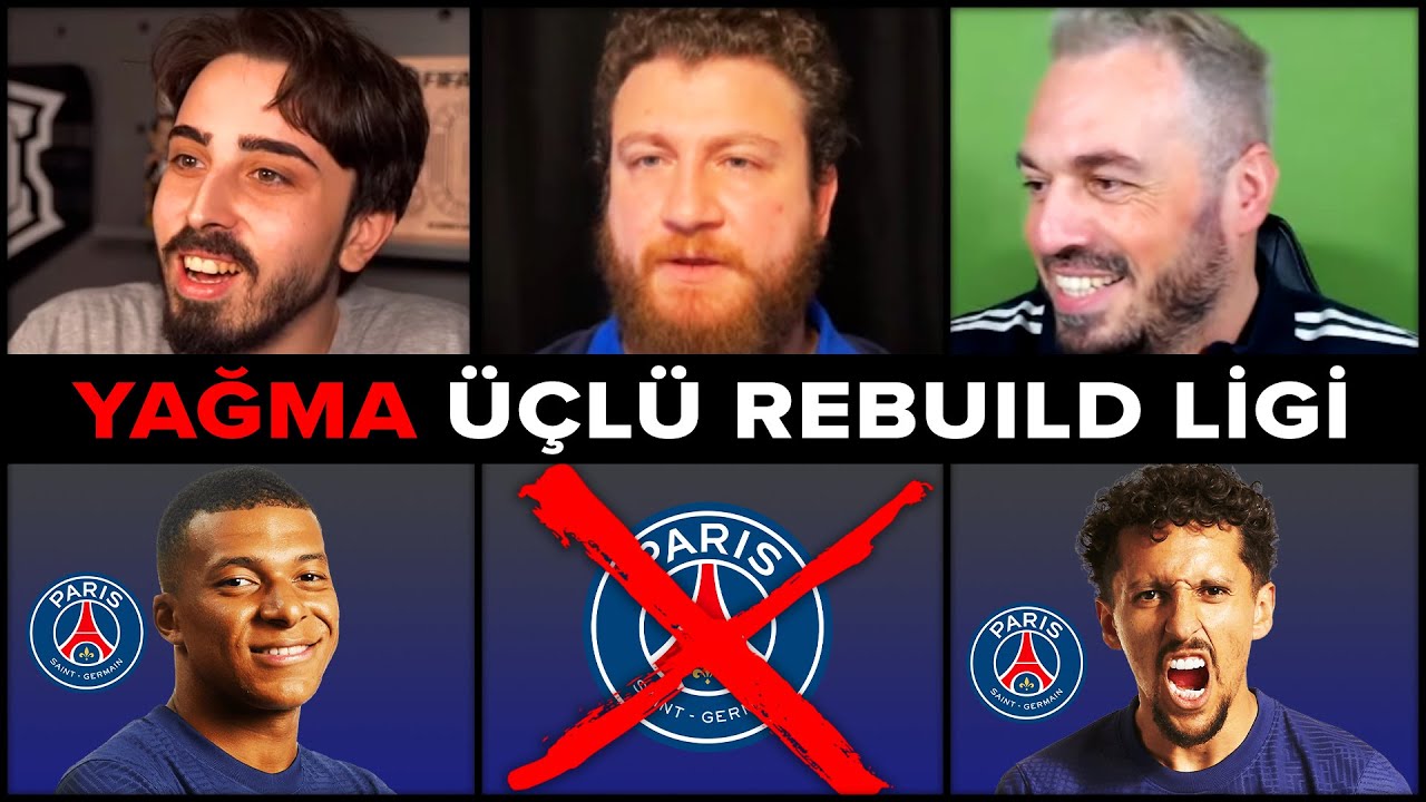 YAĞMA! 2 Oyuncu Seçilince Takım Yasak! Üçlü Rebuild Ligi w/ @ardenpapazyan @OnurOnline