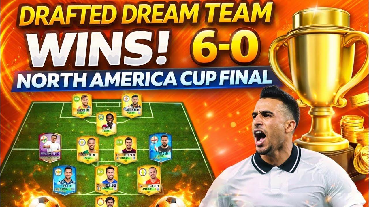 Dream Draft Team DESTROYS Final! 😱 | 6-0 North America Cup Final DLS 26 
