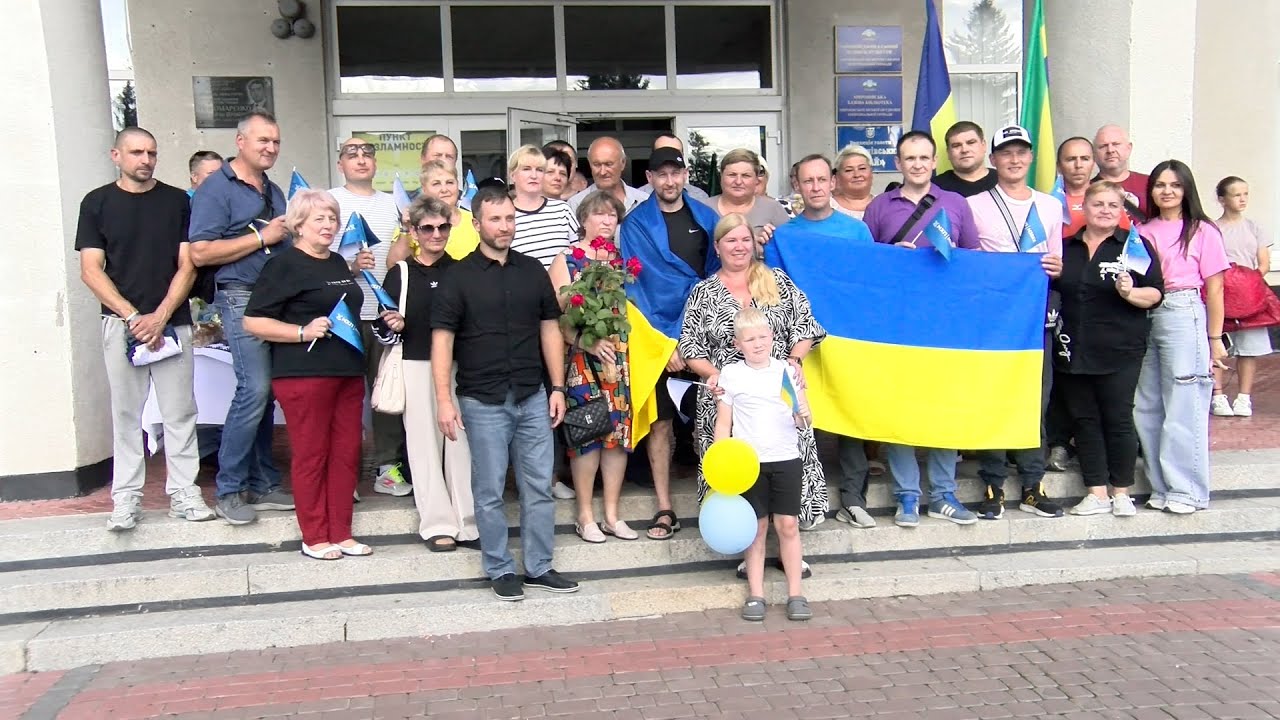 Зустріч Олександра КРИВОВ'ЯЗА, воїна-захисника, який перебував понад два роки в російському полоні