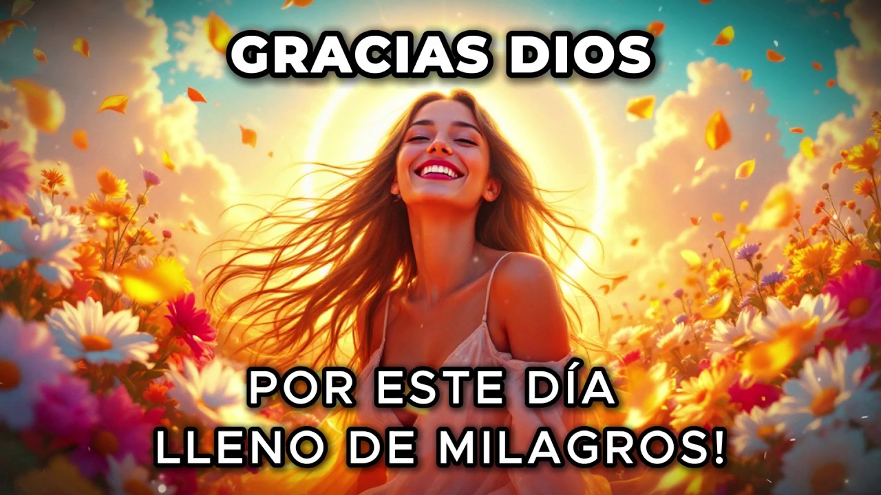 ✨🌞 GRACIAS DIOS POR ESTE DÍA LLENO DE MILAGROS 💛🕊️ Comienza tu Día con Bendiciones Divinas!