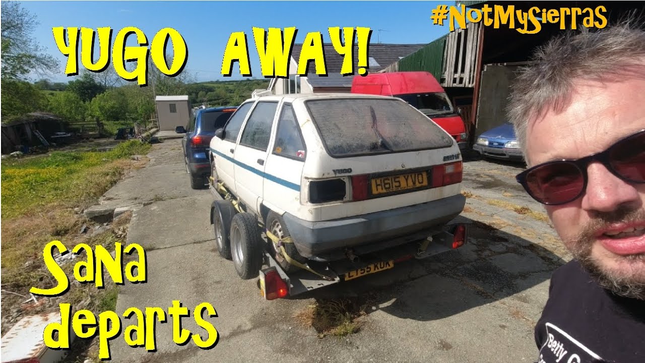Yugo Away: Sana (Zastava Florida) departs