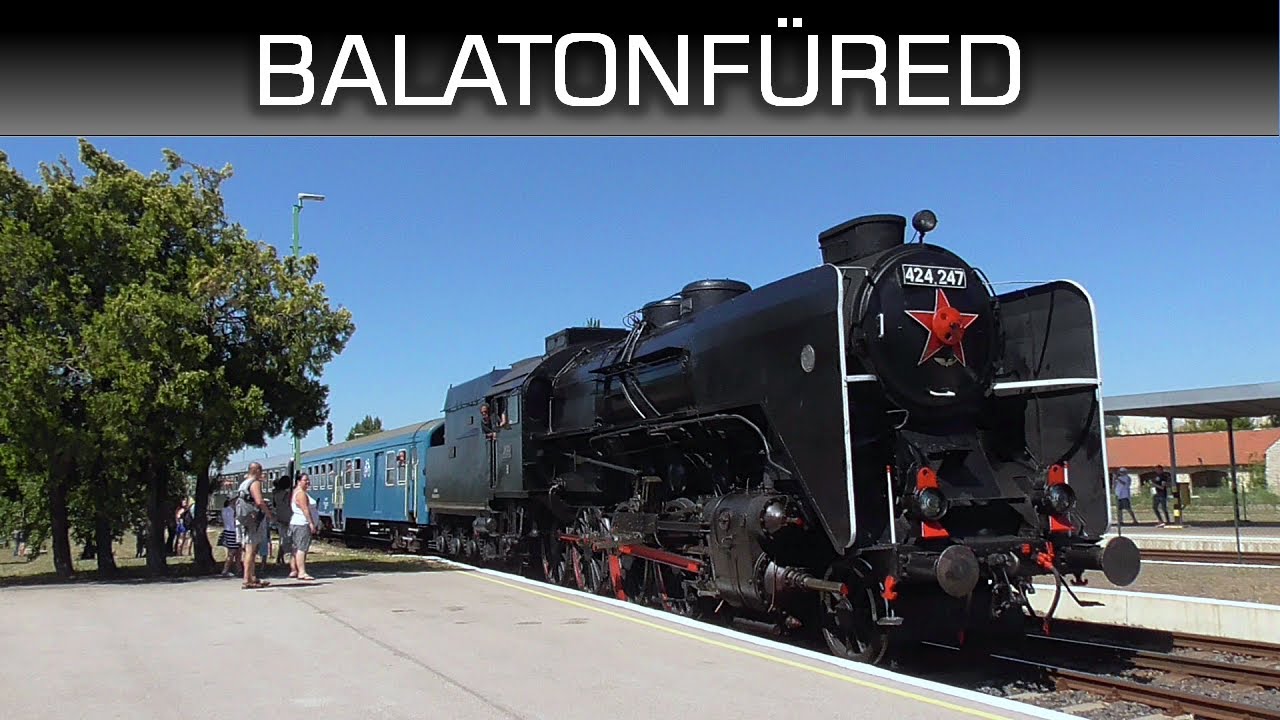 Retró hétvége a Balatonon 2020 | Vonatok Balatonfüreden