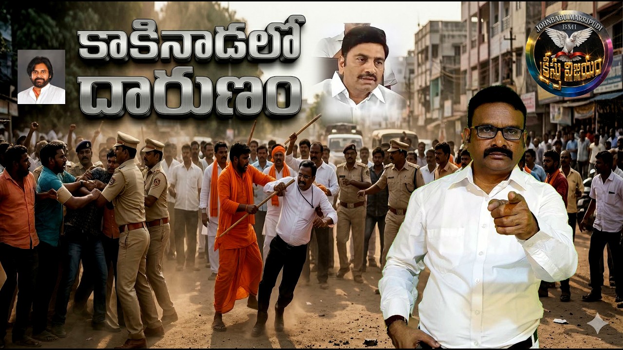 ఆంధ్రాలోక్రైస్తవులకుభద్రతలేదా?కాకినాడలో ఏంటి ఈ ధారుణం?Pavankalyan|Pastors|VKR|JOHNBABU MARRIPUDI