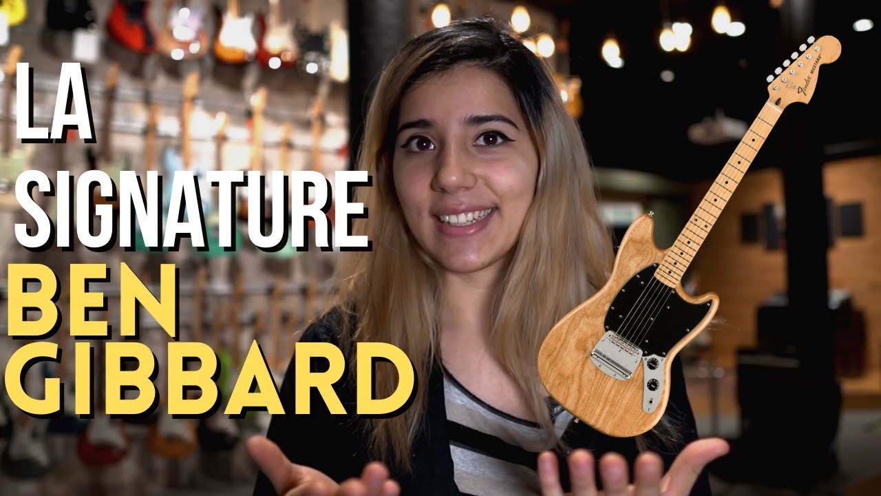 La gloriosa BEN GIBBARD MUSTANG - Fender Signature | Eusica Music Store