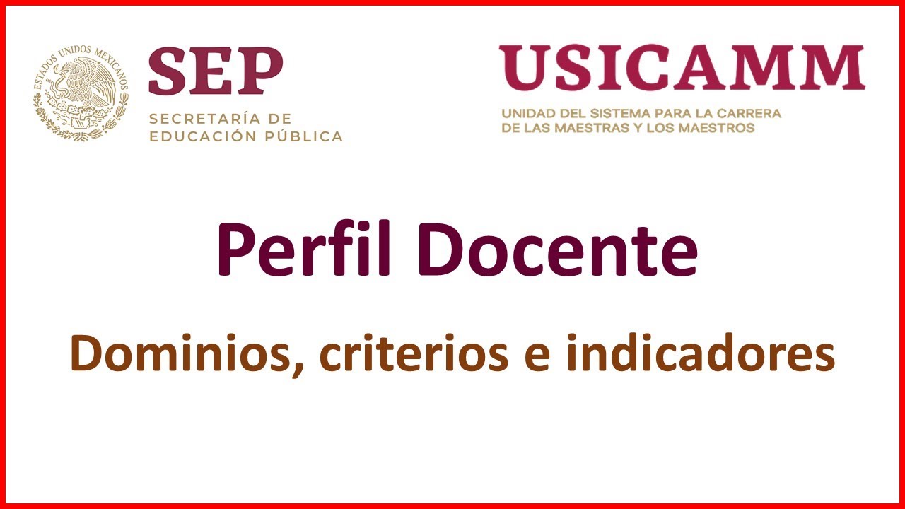 🗣PERFIL DOCENTE👨‍🏫👩‍🏫 (ACTUAL)💥