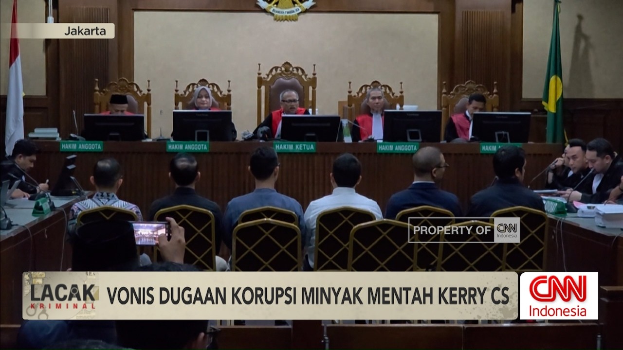 Vonis Kasus Dugaan Korupsi Minyak Mentah, Kerry Cs Segera Dibacakan