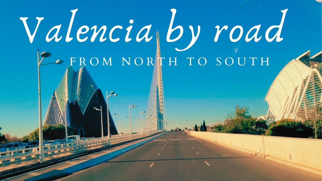 Valencia 4K (Spain) Driving Scenic Route from Patacona (Alboraya) to El Saler (2024)