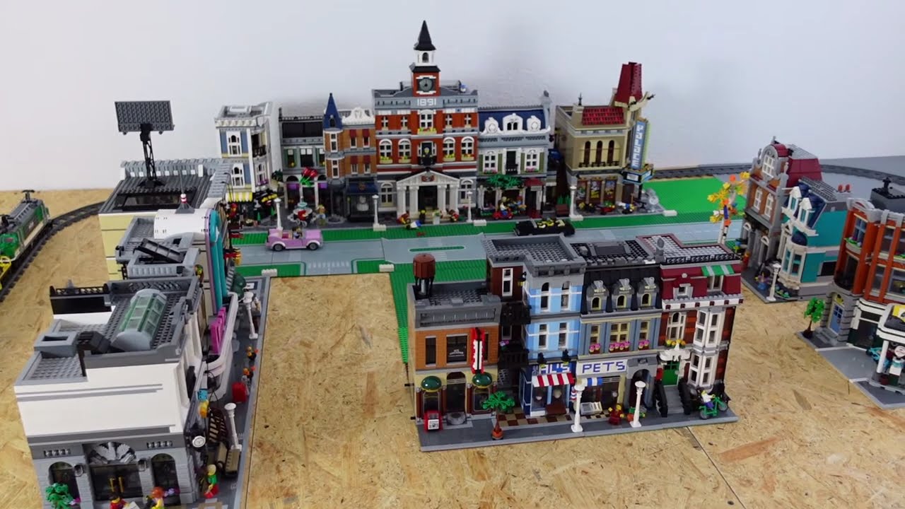 Lego Stadt Update Folge 1 Entstehung und Aufbau der Stadt