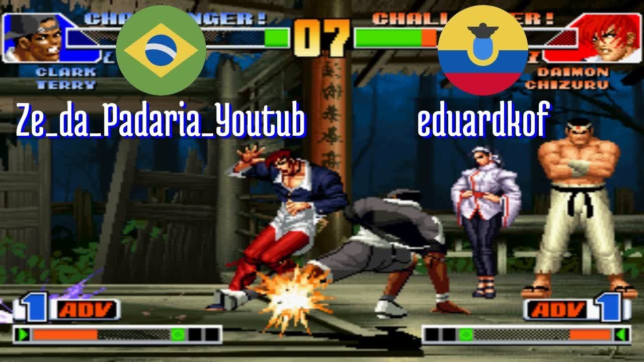 FT5 @kof98: Ze_da_Padaria_Youtub (BR) vs eduardkof (EC) [King of Fighters 98 Fightcade] Oct 8