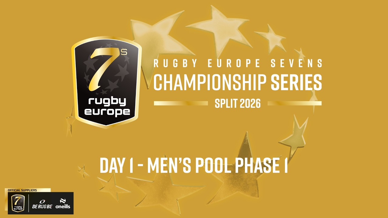 RUGBY EUROPE SEVENS MEN'S CHAMPIONSHIP SERIES 2026 - SPLIT - LEG 2 - DAY 1 - POOL PHASE 1