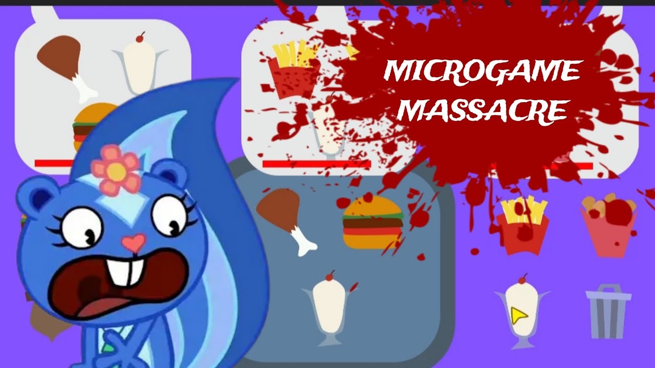 TESTING MY REACTION TIME! || Happy Tree Friends Microgame Massacre