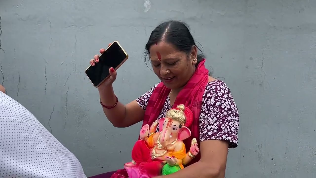 Ganesh Ji Seedhe Hokar Visarjit Huye!😱🙏🏻