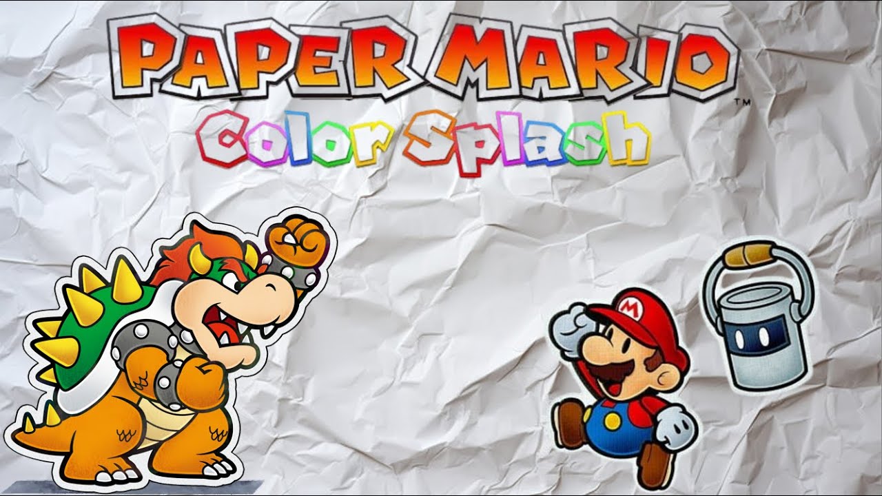 Paper Mario Color Splash brings the nostalgia