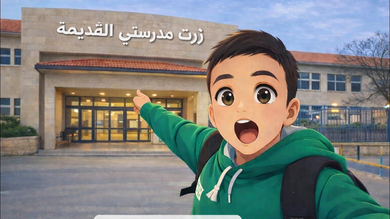 زرت مدرستي القديمه💥💥!