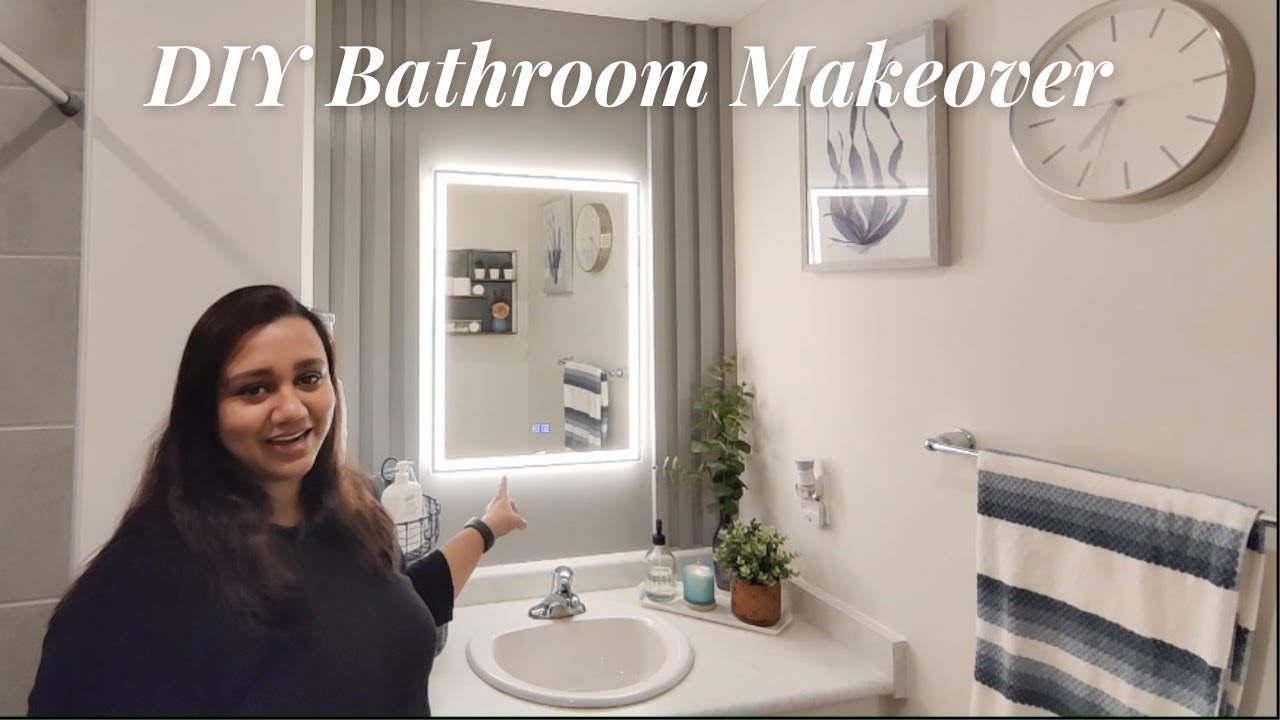 Easy DIY Bathroom Makeover