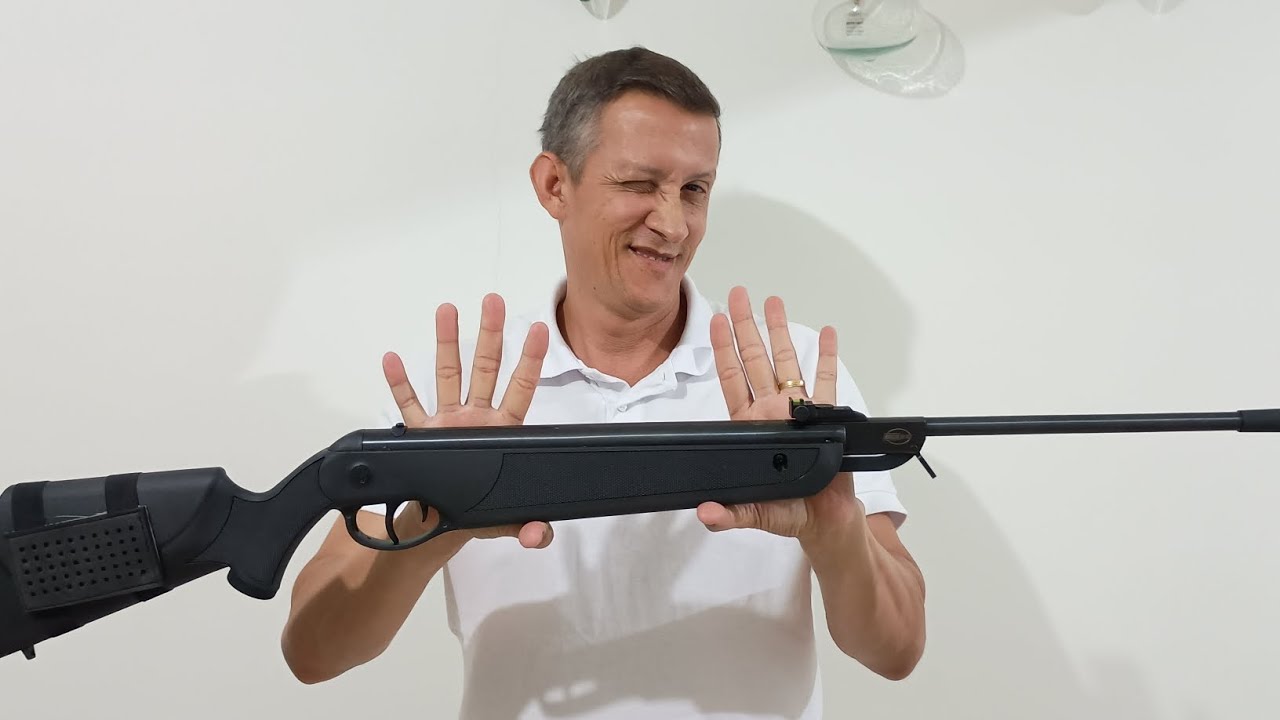 BRINCADEIRA COM A CARABINA DIONE 5G