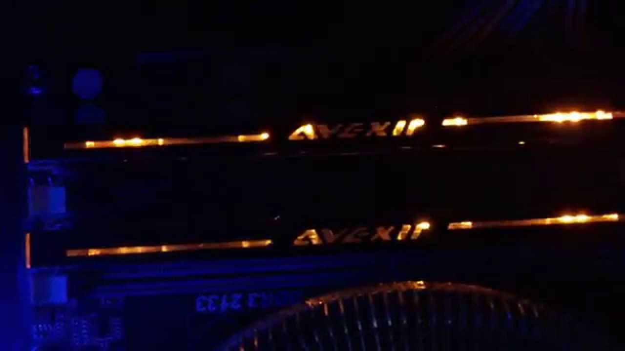 Avexir BLITZ 1.1 OCF Yellow LED