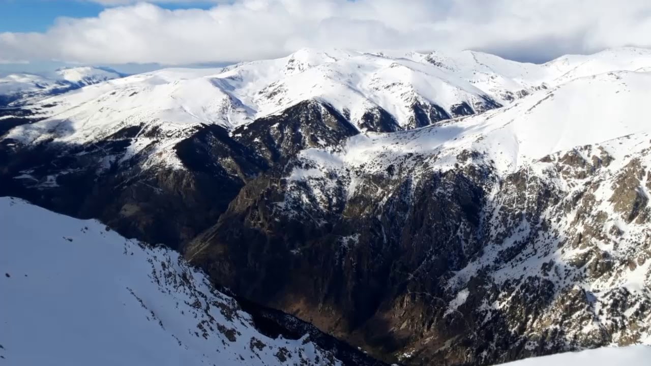 Subida invernal al Balandrau