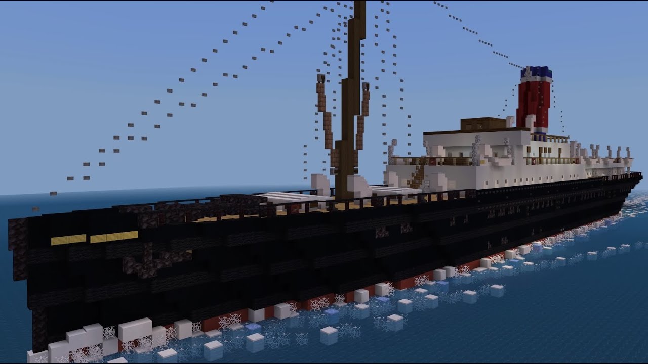 SS Danica, Custom ocean liner | Minecraft