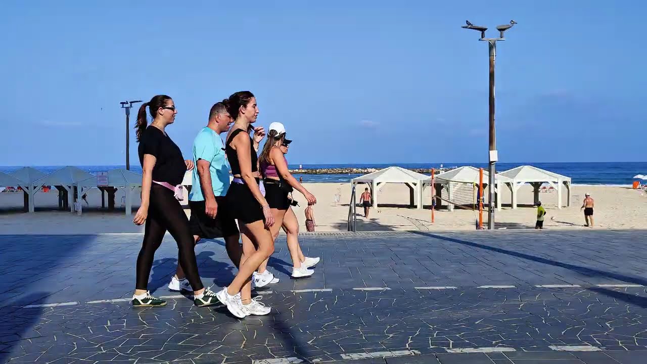 Tel Aviv Marina Walk Relaxing Morning Vibes