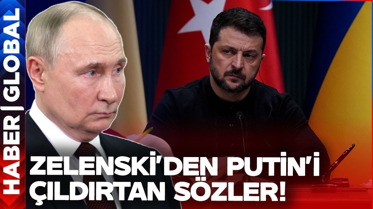 Dünya Diken Üstünde Zelenski'den Putin'i Çıldırtan Sözler!