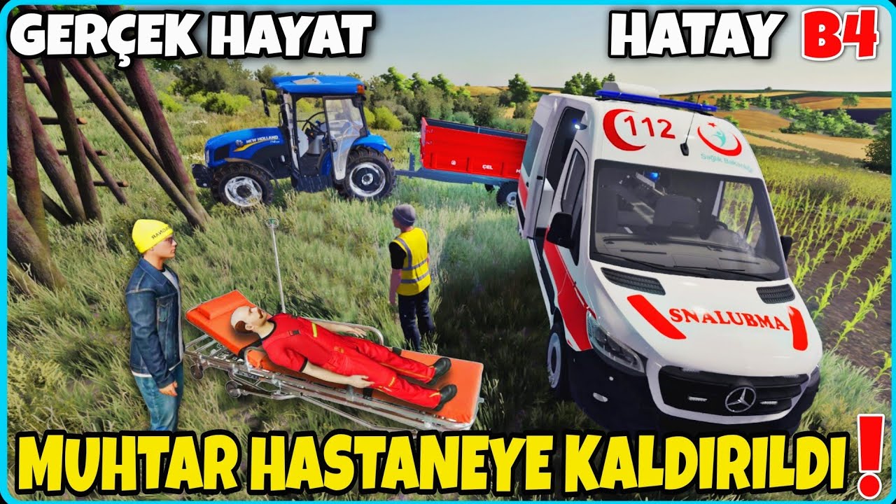 MUHTAR DOMUZ BEKLEME KULESİNDEN DÜŞTÜ ❗️Köye Ambulans Geldi❗️Eski Römorkumu Verip Yeni Römork Aldım