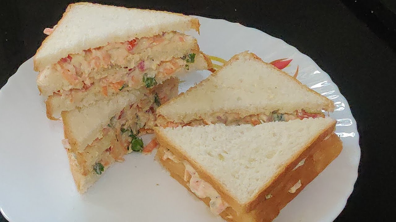 Easy School Tiffin.THAO KHITANGNA YUMDA SEMBA MAYYONISE. MAYYONISE Yaoba VEG SANDWICH 🥪