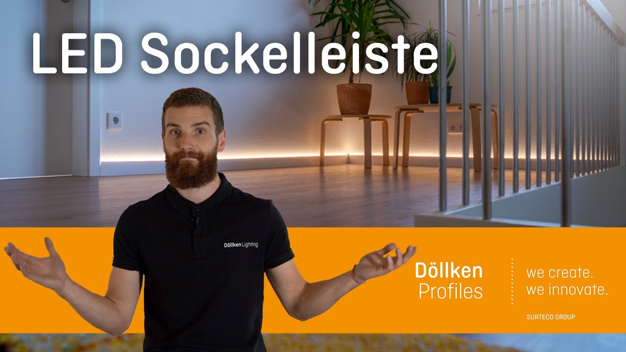 Baustellenreport zur LED Sockelleiste Cubica LS