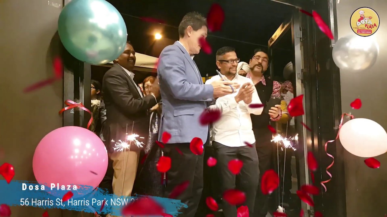 Inauguration of Dosa plaza harris park