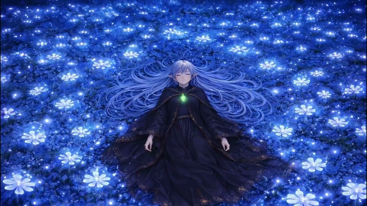 She Fell Where No Stars Shine — Fantasy Lofi