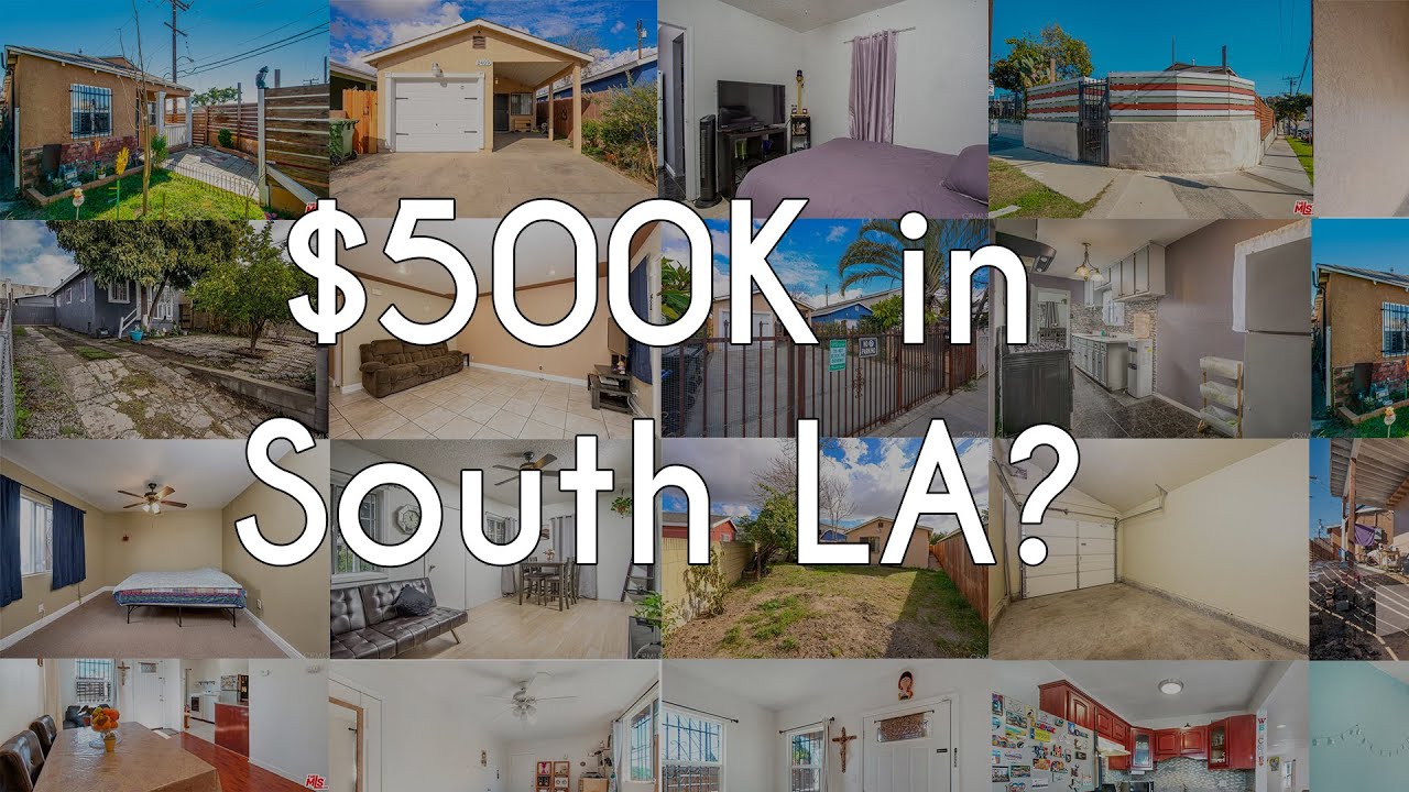 South LA Home Comparison: What $500K Buys