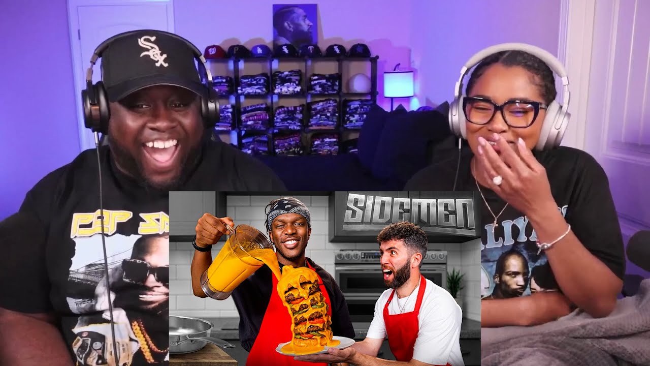 Kidd and Cee Reacts To SIDEMEN 100,000 CALORIE COOK OFF