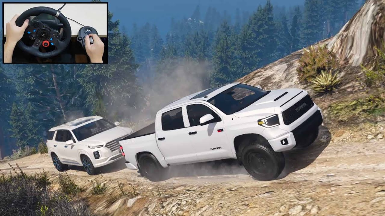 2019 Toyota Tundra TRD Pro - Special Transport | GTA 5 Steering Wheel | Logitech G29 Gameplay