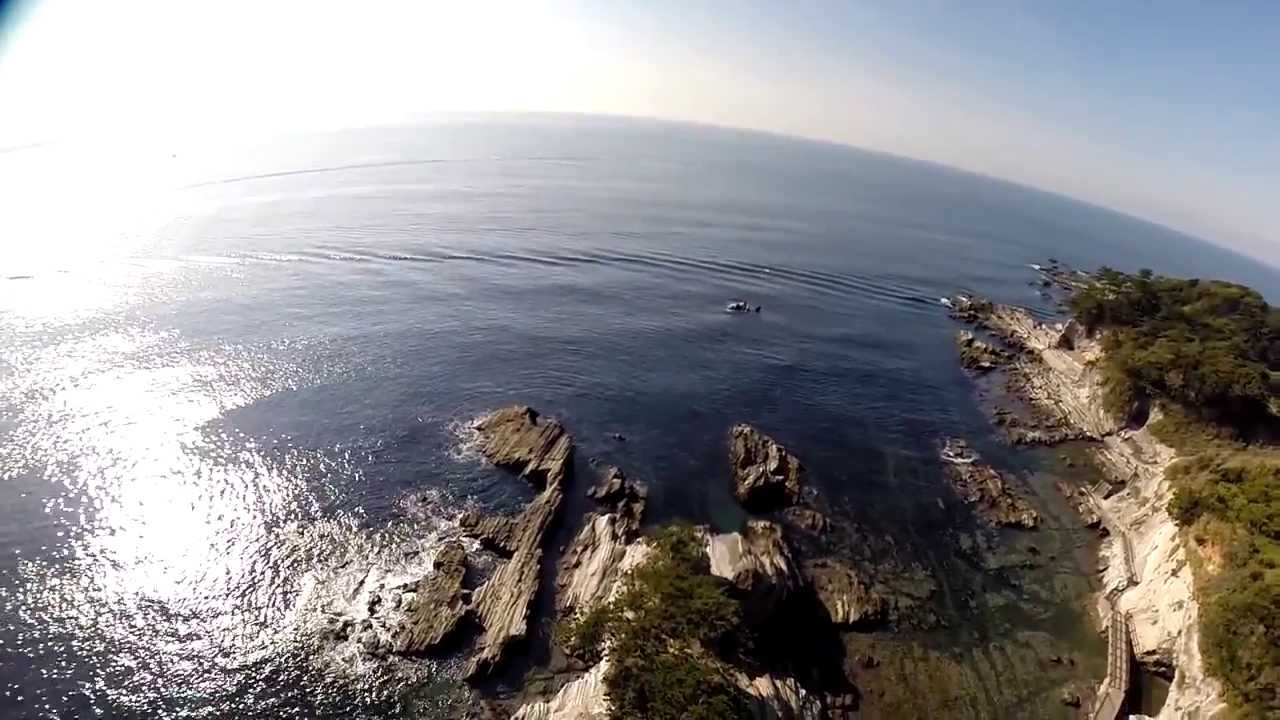 DJI Phantom flight on the Miura peninsula, Japan