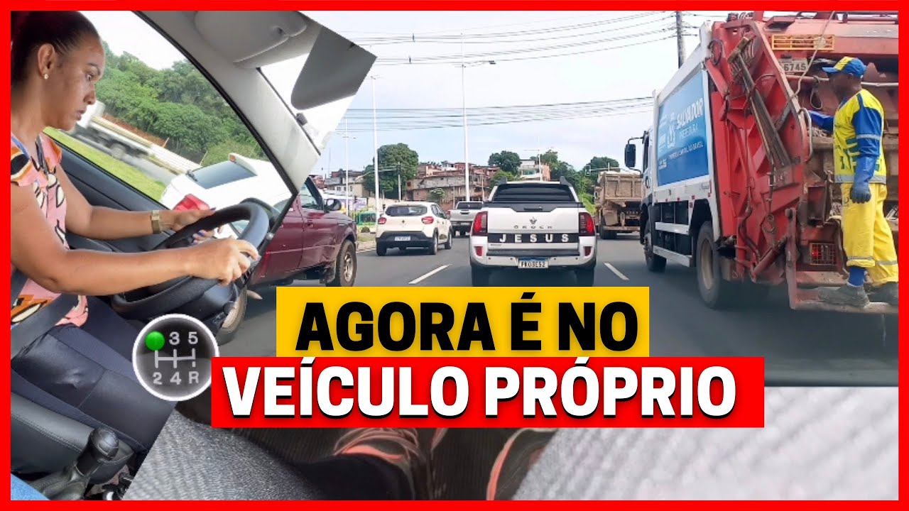COMEÇANDO A DIRIGIR O PRÓPRIO VEÍCULO APÓS HABILITADA.