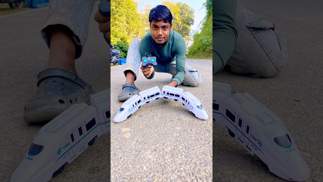 Ek Ta  Notun RC bullet train unboxing Dekho 