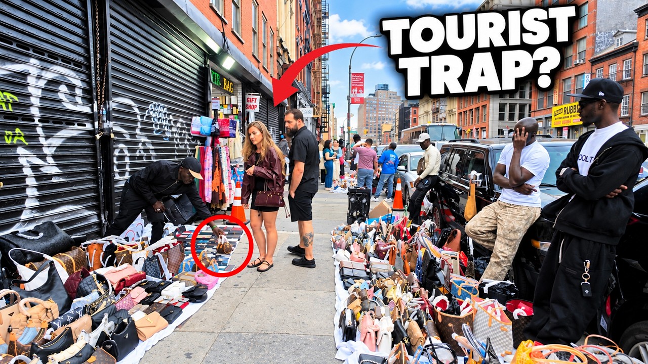 Walking Canal Street NYC: Famous Bag Market or Tourist Trap?
