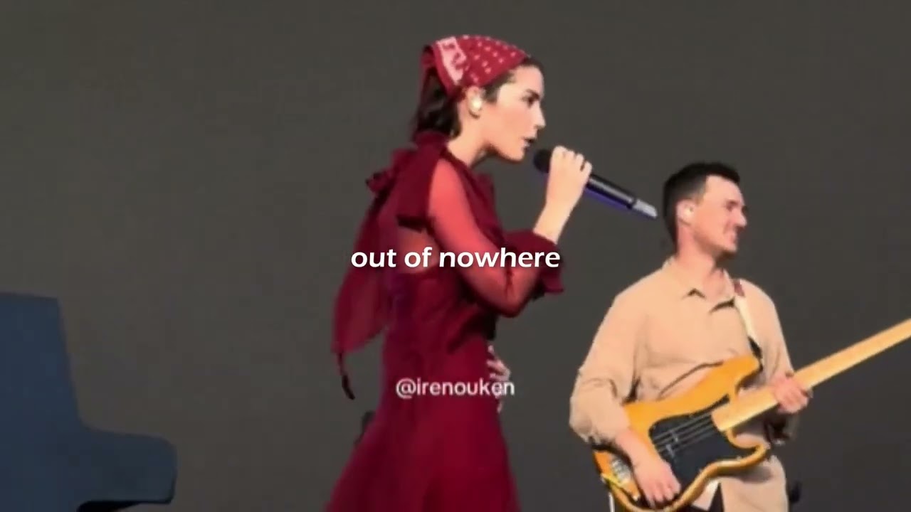 Gracie Abrams - Out of Nowhere (lyrics) | Unreleased Live