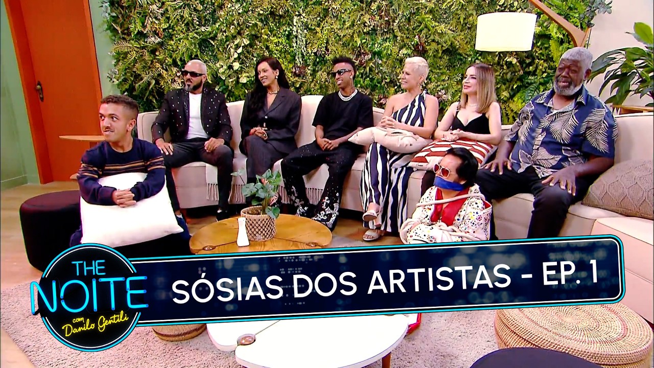 Sósias dos Artistas - Episódio 1 | The Noite (19/02/26)