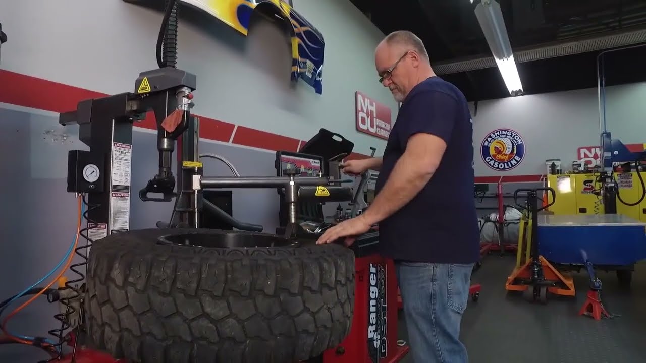 Tire Balancing Beads by Checkered Flag on the Motorhead Garage TV Show