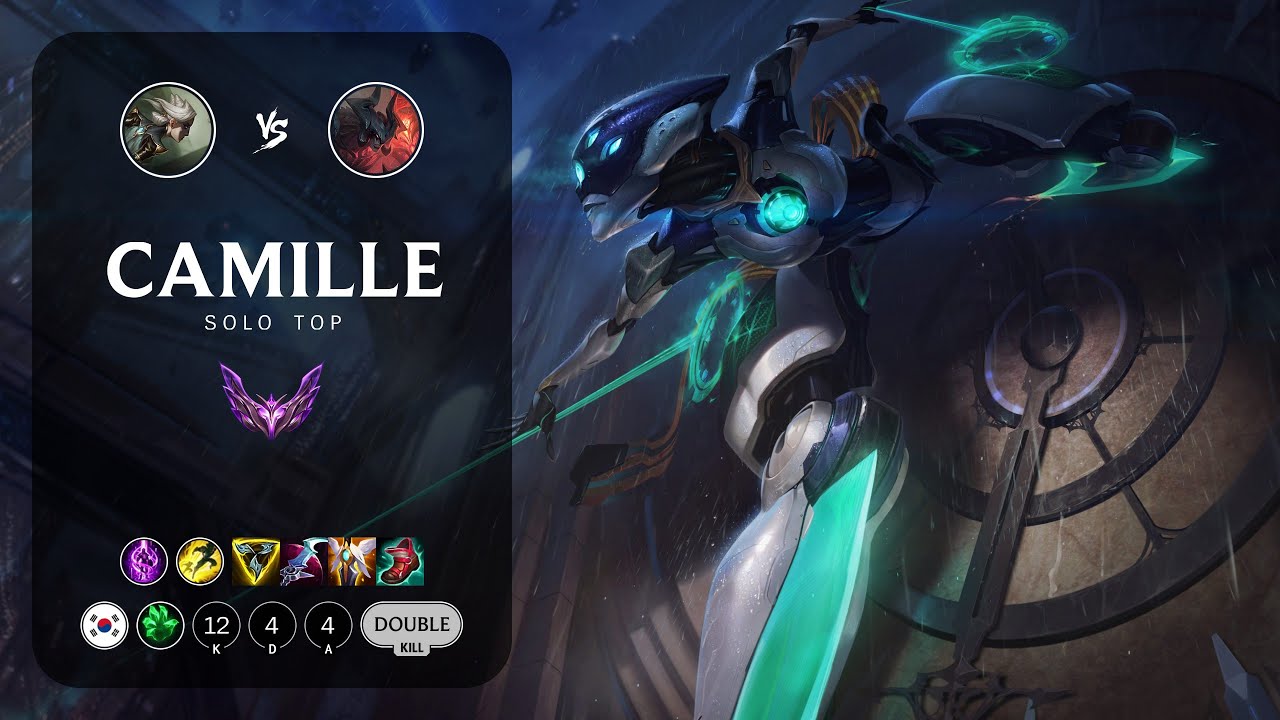 Camille Top vs Aatrox - KR Master Patch 14.1