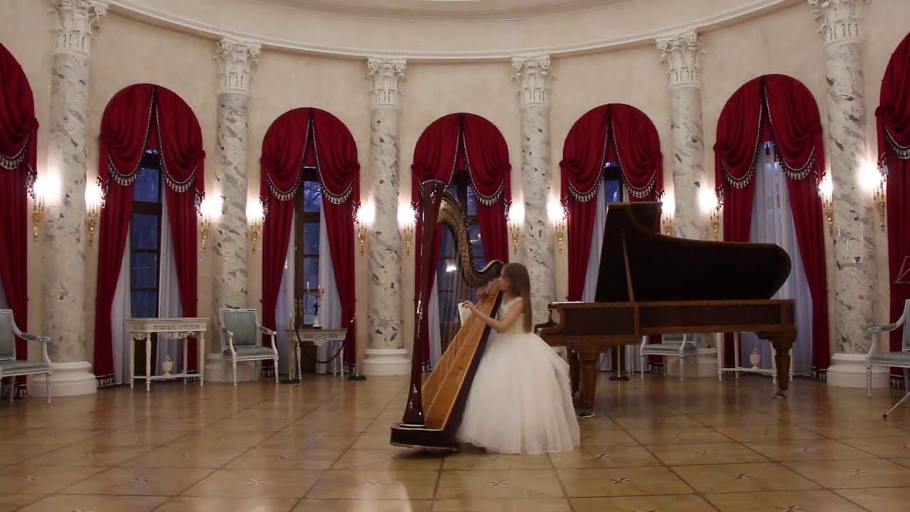 Kseniya Kurlovich G.Donizetti - Zabel - Harp solo from the opera 